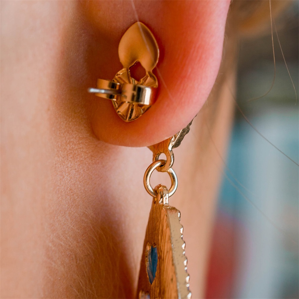 Magic Earring Back Lifters For Stretched Earlobes-belovejewel.com