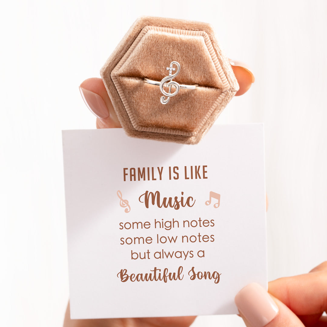Music Ring - Family Is Like Music