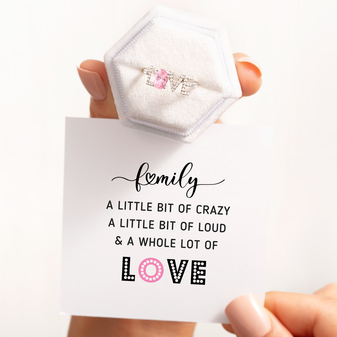 Family Is A Whole Lot Of Love Ring-belovejewel.com