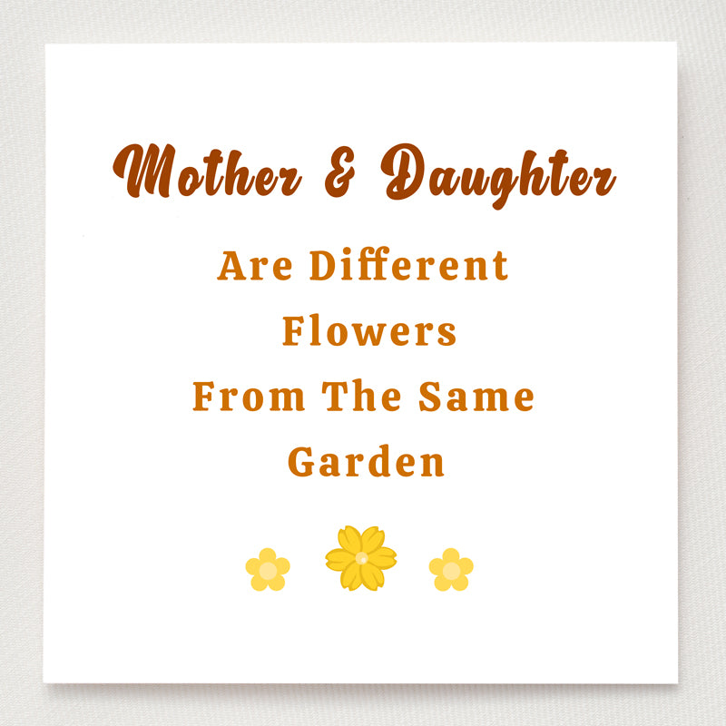 Different Flower From The Same Garden Floral Ring