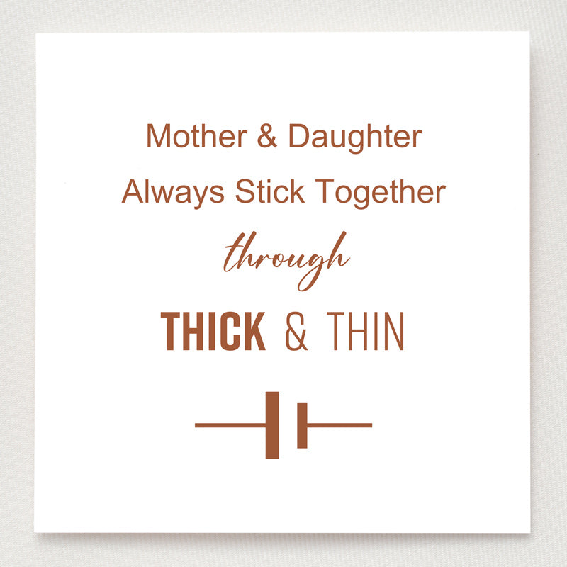 thick and thin ring