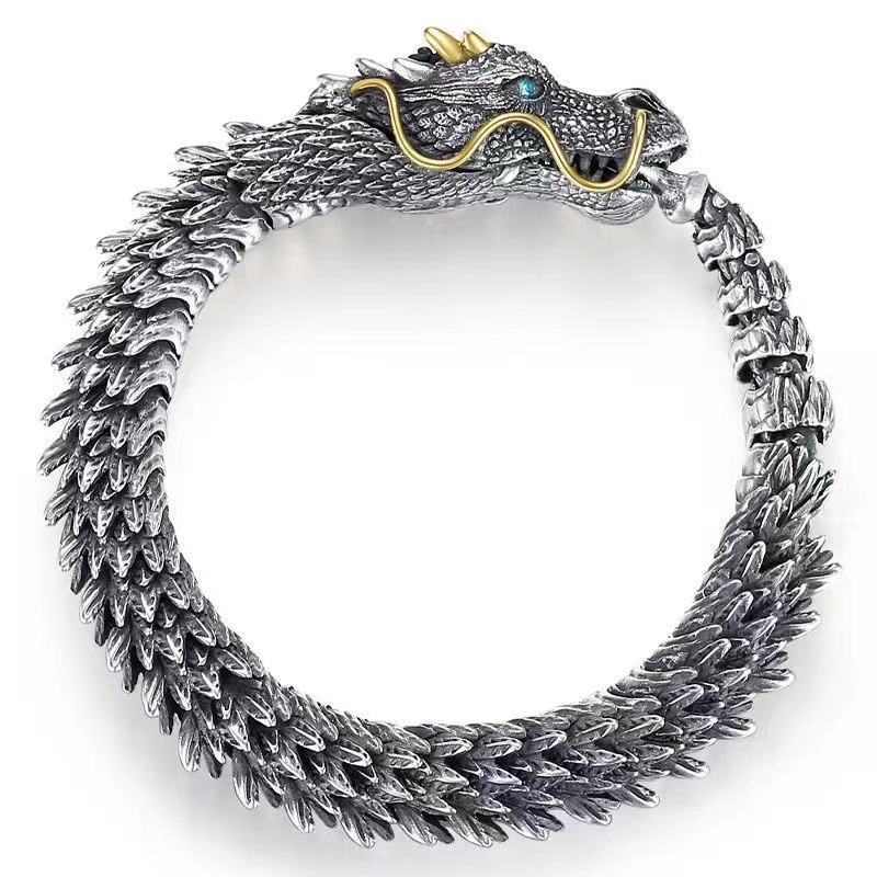 Handmade Dragon Chain Bracelet-belovejewel.com