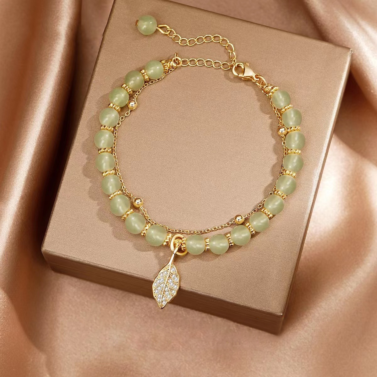 Good Luck Beaded Bracelet-belovejewel.com