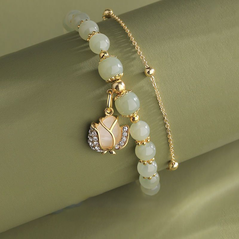 Good Luck Beaded Bracelet-belovejewel.com