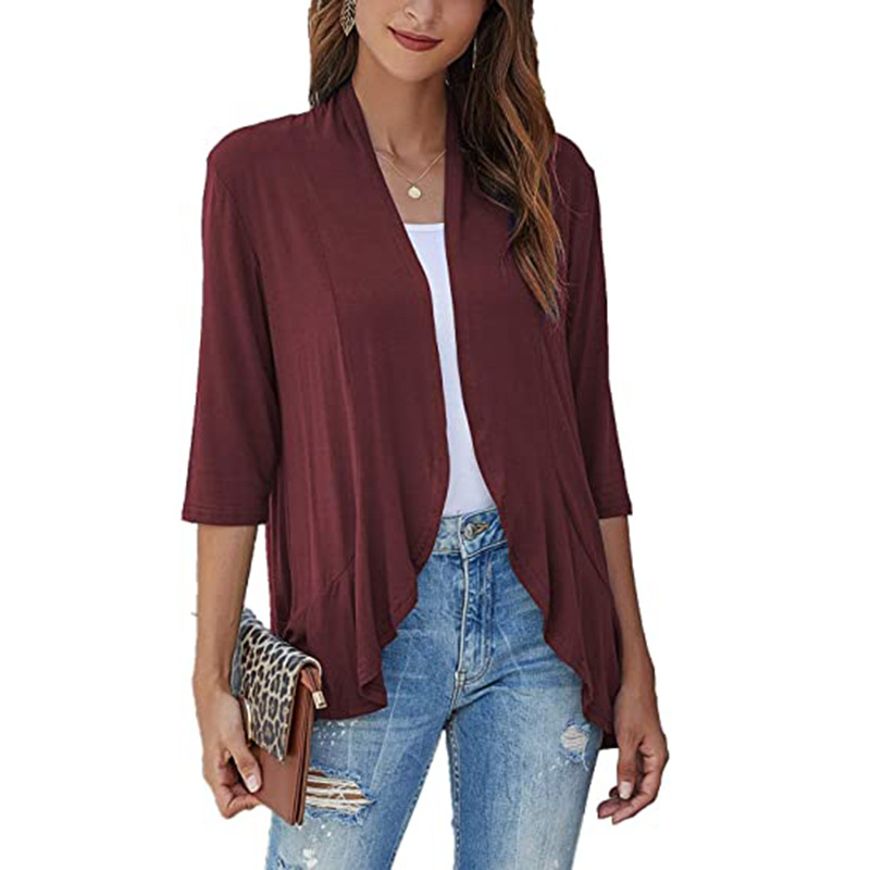 Women's Casual Lightweight Open Front Cardigans