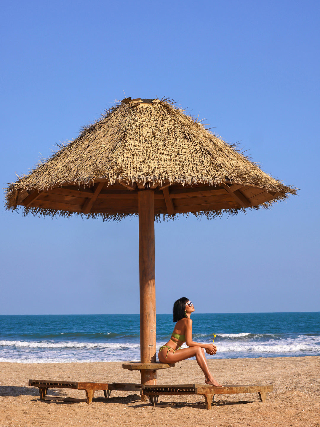 Under The Palm Trees Bikini Set
