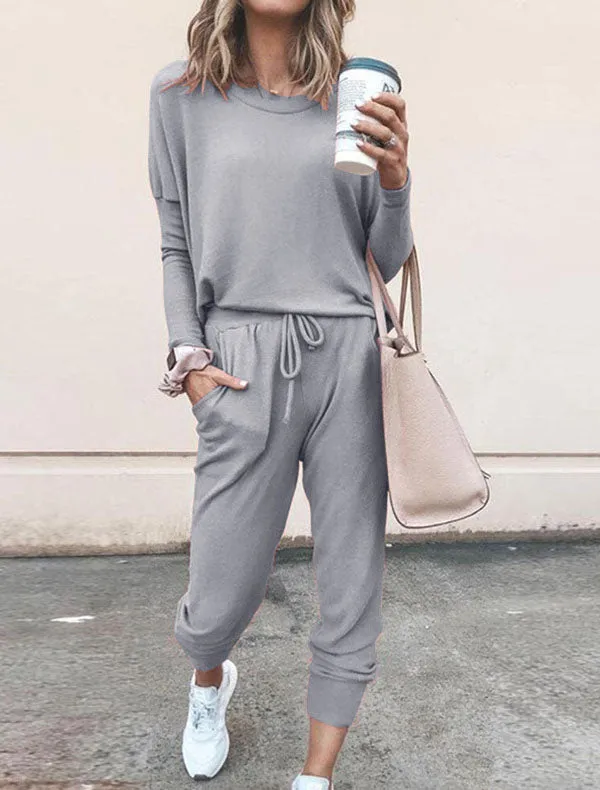 WOMEN'S 2023 SWEATSUIT TWO PIECE OUTFIT-Products will be shipped after 2.10!