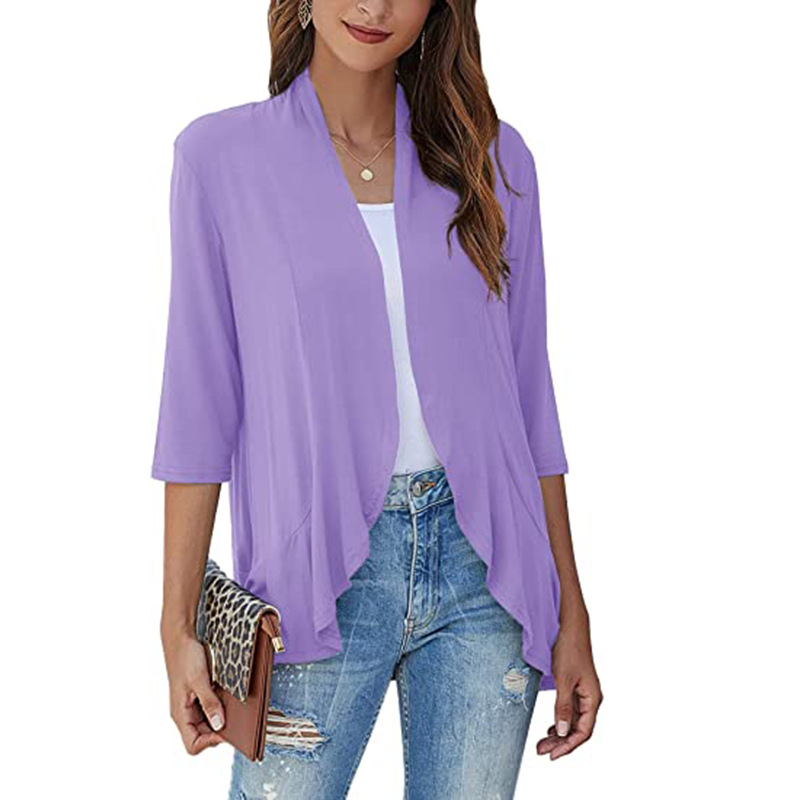Women's Casual Lightweight Open Front Cardigans