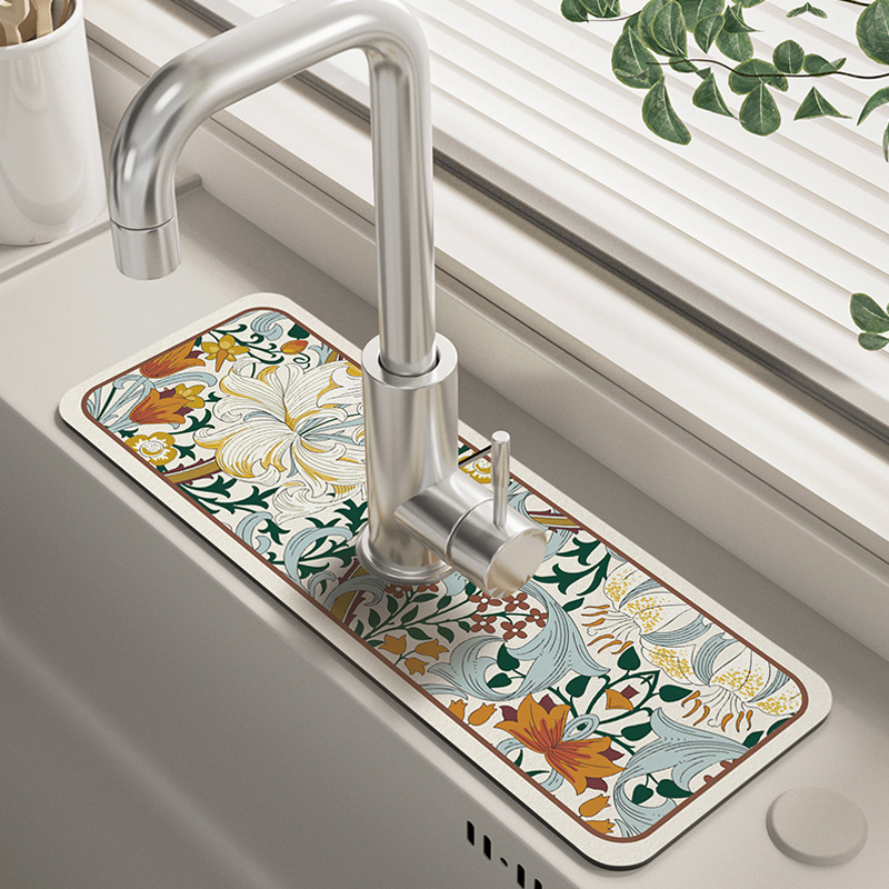 🎇New Arrival - Fantasy Style Faucet Draining Mat-EchoDecor