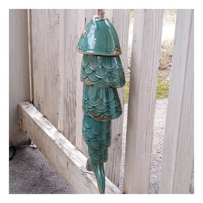 🎏Colored Koi Fish Wind Chime🎐-EchoDecor