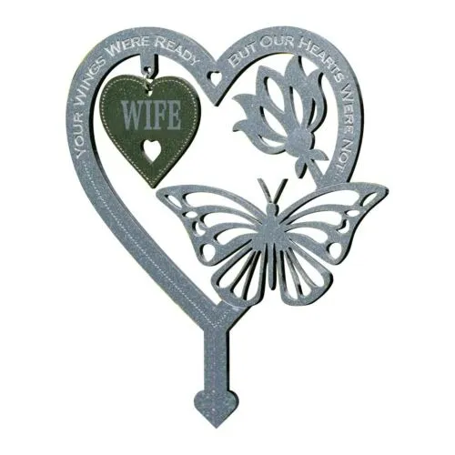 🦋 Memorial Gift Butterfly Ornament Garden Plaque🎁-EchoDecor