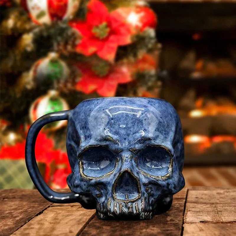 ☠️Halloween  Hot Sale 50% Off-💀Creative Skull Cup