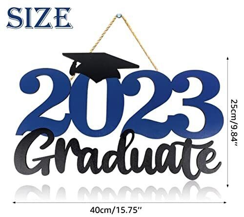 2023 Graduation Decorations Wood Sign -EchoDecor