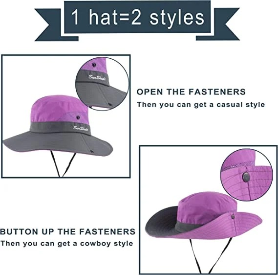 👒 UV Protection Foldable Sun Hat-EchoDecor