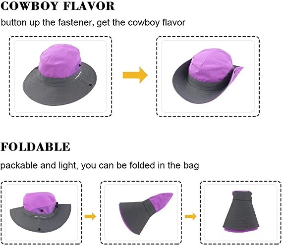 👒 UV Protection Foldable Sun Hat-EchoDecor