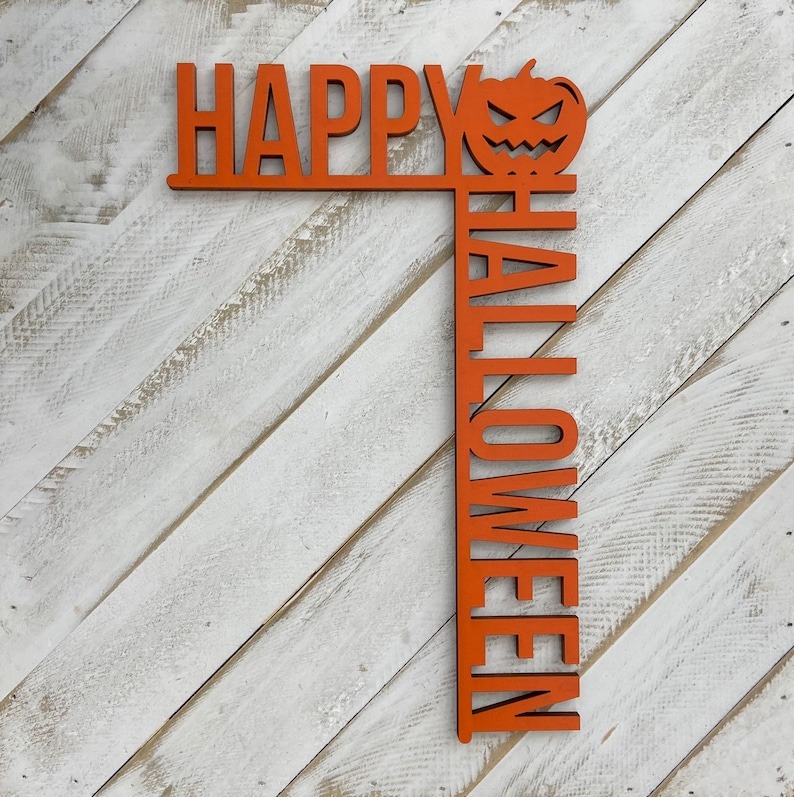 Halloween Door Corner Decor