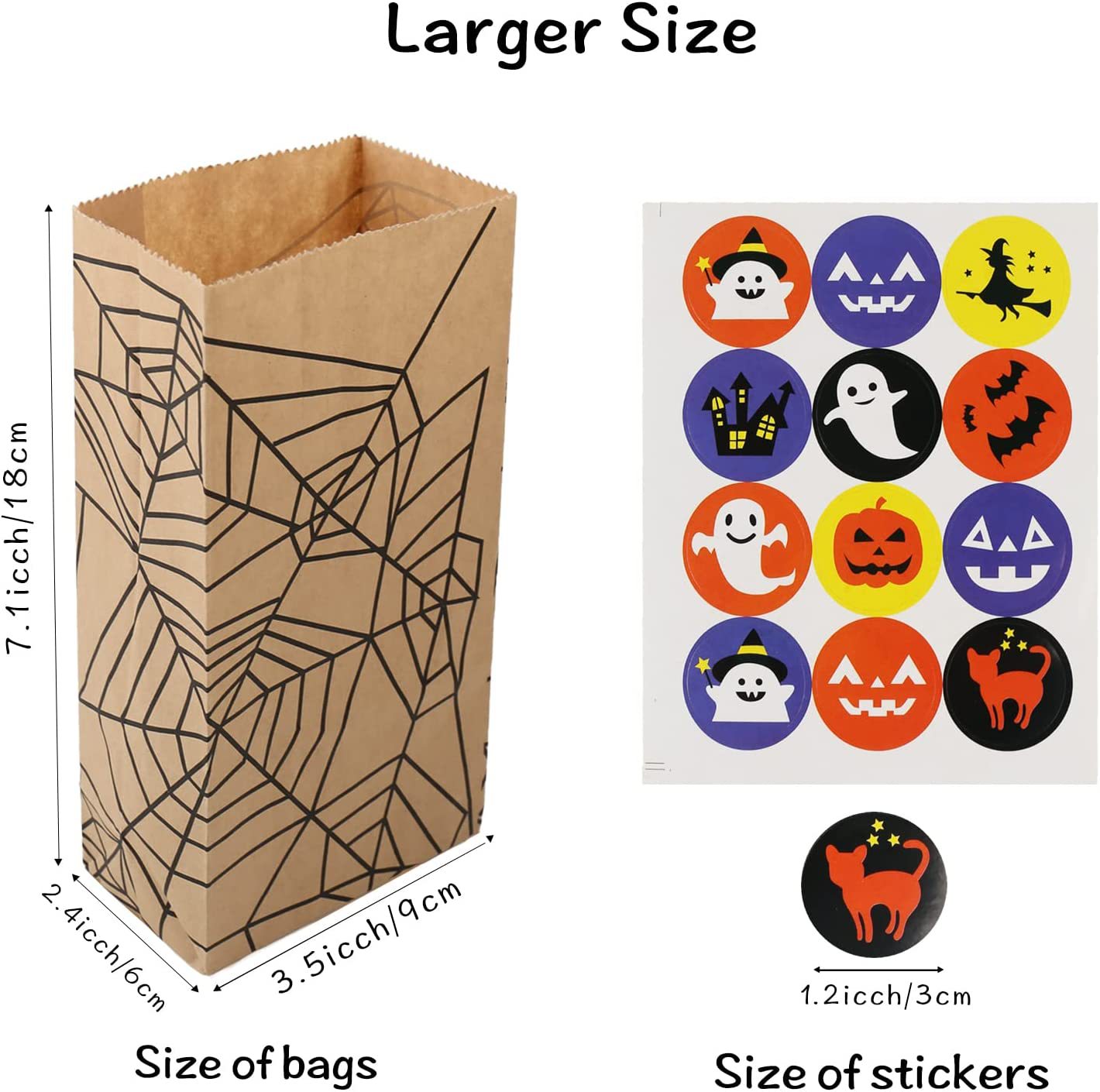 🎃Halloween trick or treat bags-Party essentials✨-EchoDecor