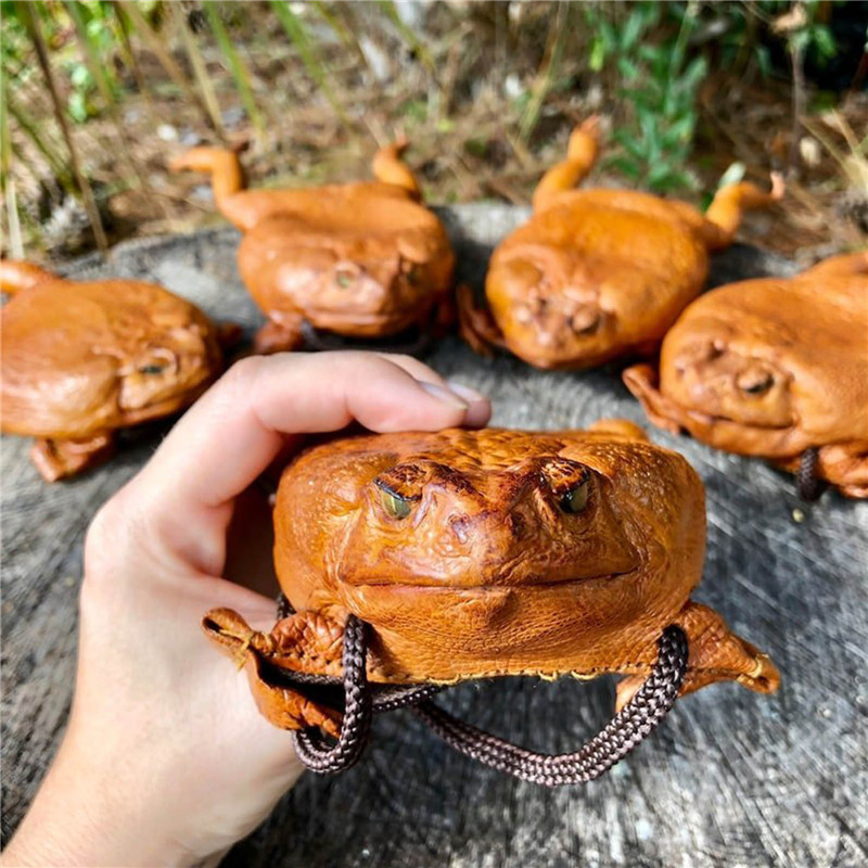 Sugar Cane Toad Full-body Coin Purse