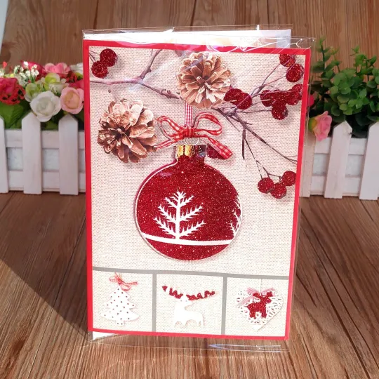 Merry Christmas Music Greeting Card