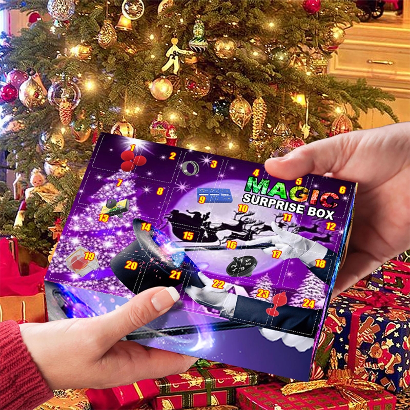 🔥🎩2023 Magic Props Christmas Advent Calendar for Kids-EchoDecor