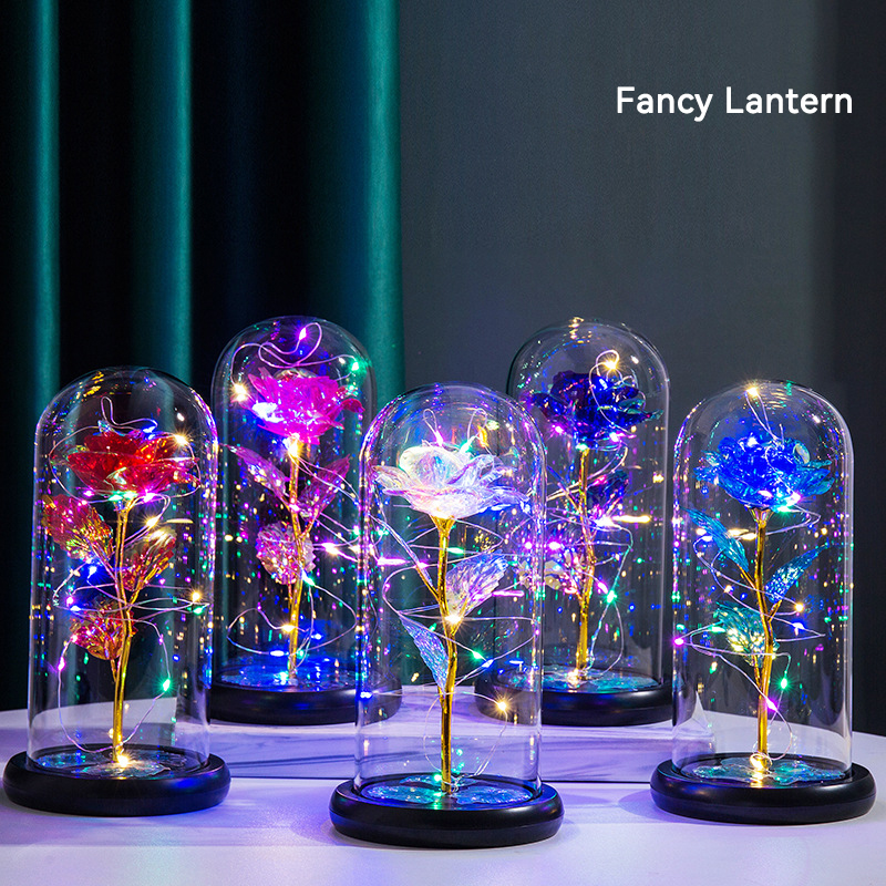 🎁Valentine's Day Gift🎁-Galaxy Rose in Dome❤️-EchoDecor