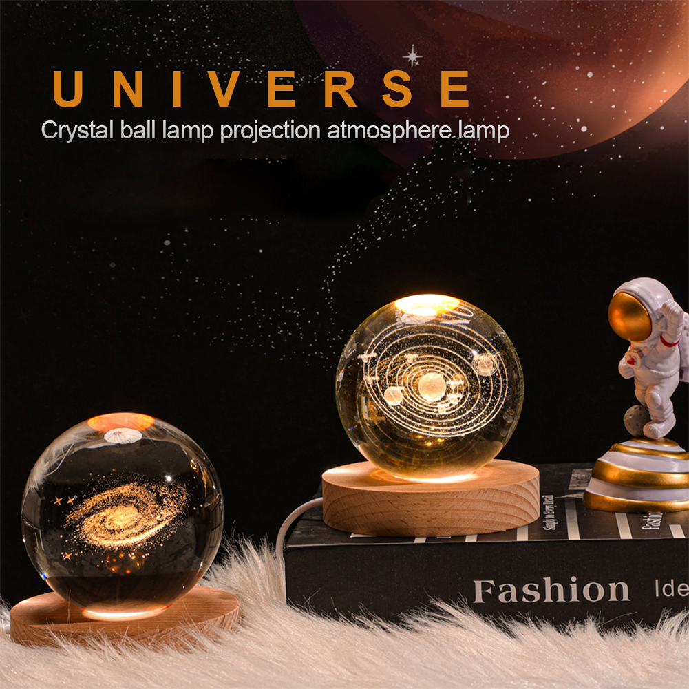 ( 🔥HOT SALE ) 3D Planet Crystal Ball-EchoDecor