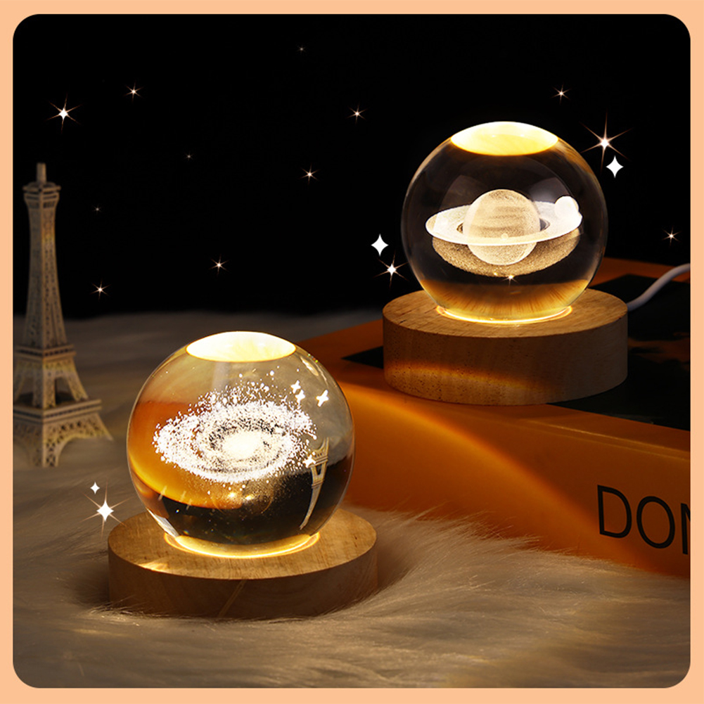 ( 🔥HOT SALE ) 3D Planet Crystal Ball-EchoDecor