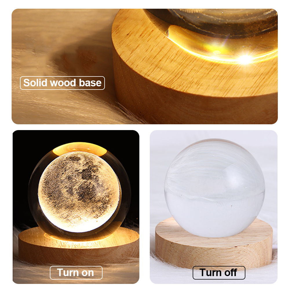 ( 🔥HOT SALE ) 3D Planet Crystal Ball-EchoDecor