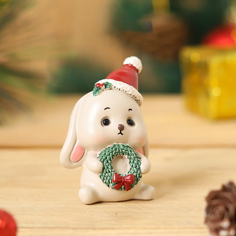 🎄🎅Handmade Animal Santa Ornaments🎉-EchoDecor