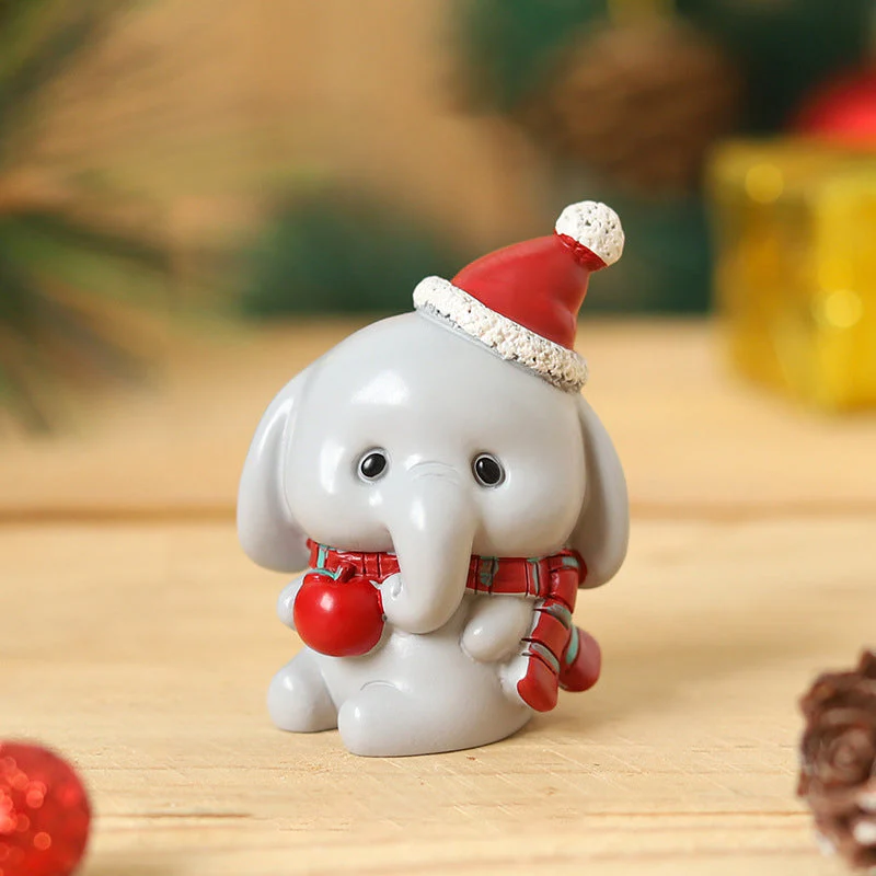 🎄🎅Handmade Animal Santa Ornaments🎉-EchoDecor