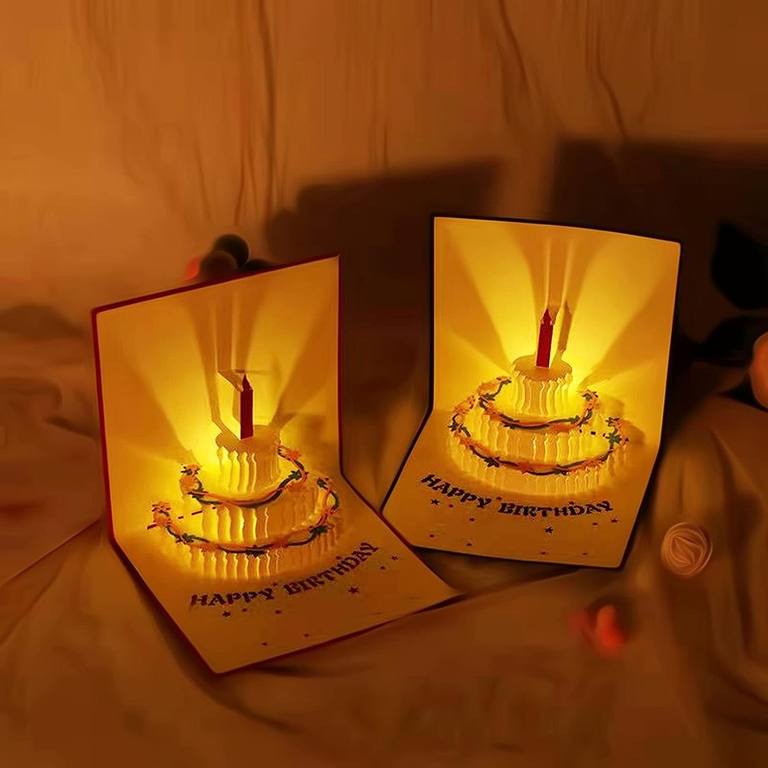 3D Pop Up Birthday Cards With Sound-EchoDecor