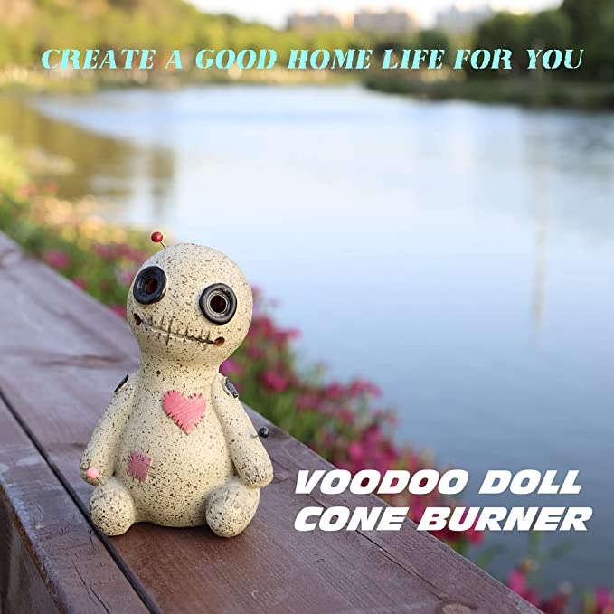 🎃Halloween Promotion 49% Off - Voodoo Doll Cone Incense Burner👻-EchoDecor
