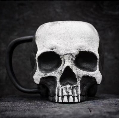 ☠️Halloween  Hot Sale 50% Off-💀Creative Skull Cup