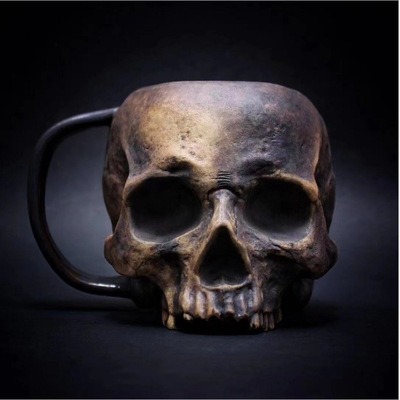 ☠️Halloween  Hot Sale 50% Off-💀Creative Skull Cup