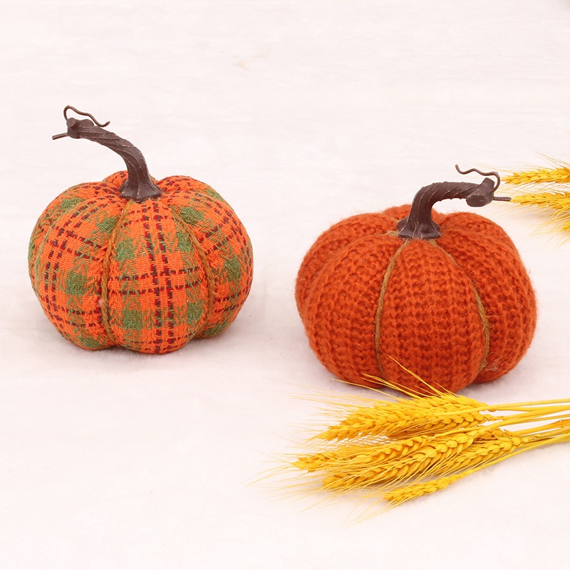 🍁Fall Sale 48% Off- Hand Knitted Pumpkins for the Harvest Festival