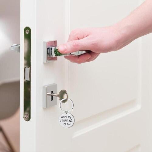 😜Funny Keychain--"Don't Do Stupid Things Personalized"-EchoDecor