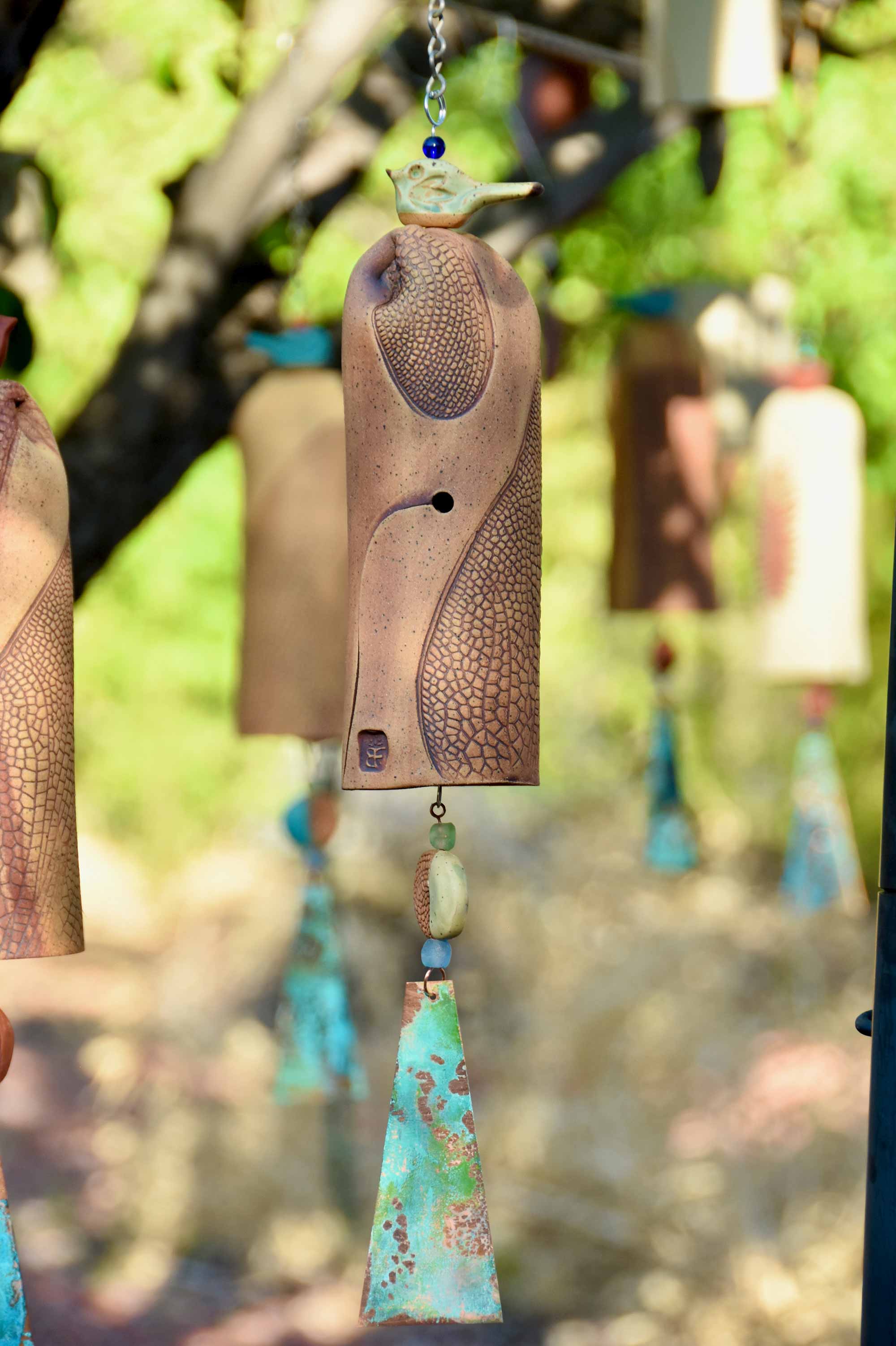 Dragonfly Wind Chime for Outdoors-EchoDecor