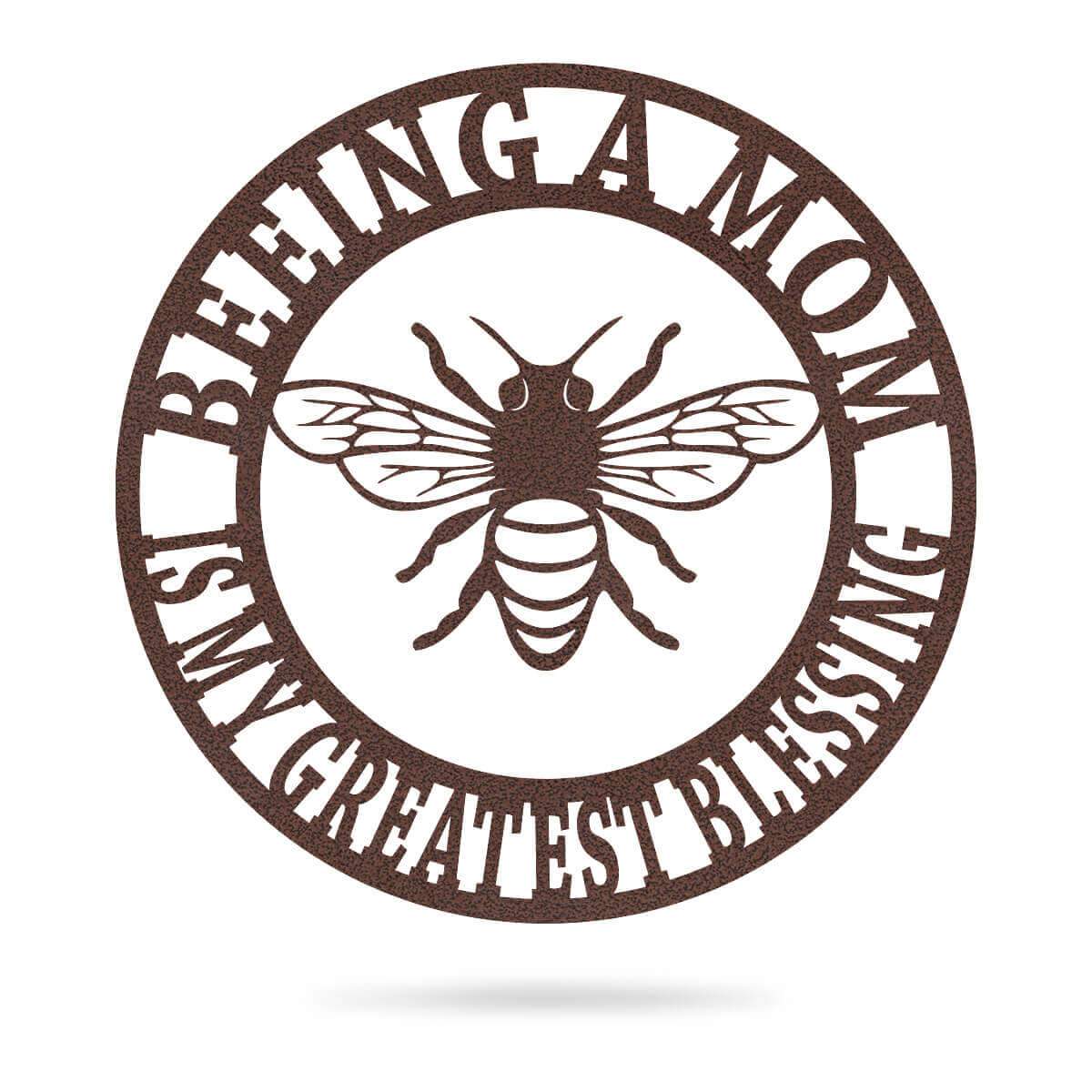 Beeing A Mom Wall Art-EchoDecor