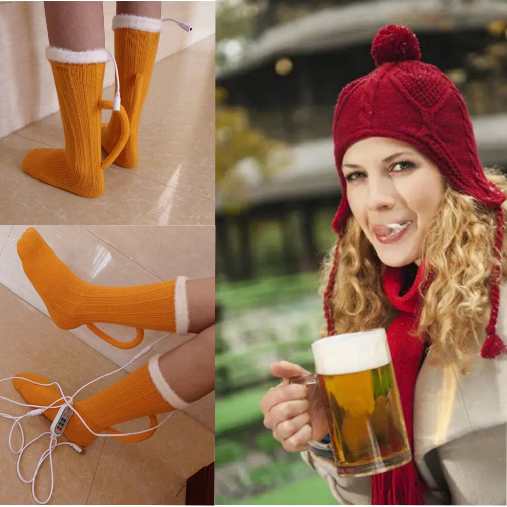 🍺Hand Knit 3D Beer Mug Socks-🤣Funny Gift🎁-EchoDecor
