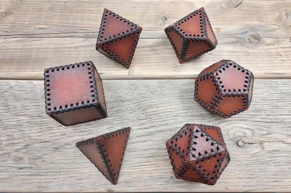 🎲Leather D20 dice bag✨-EchoDecor