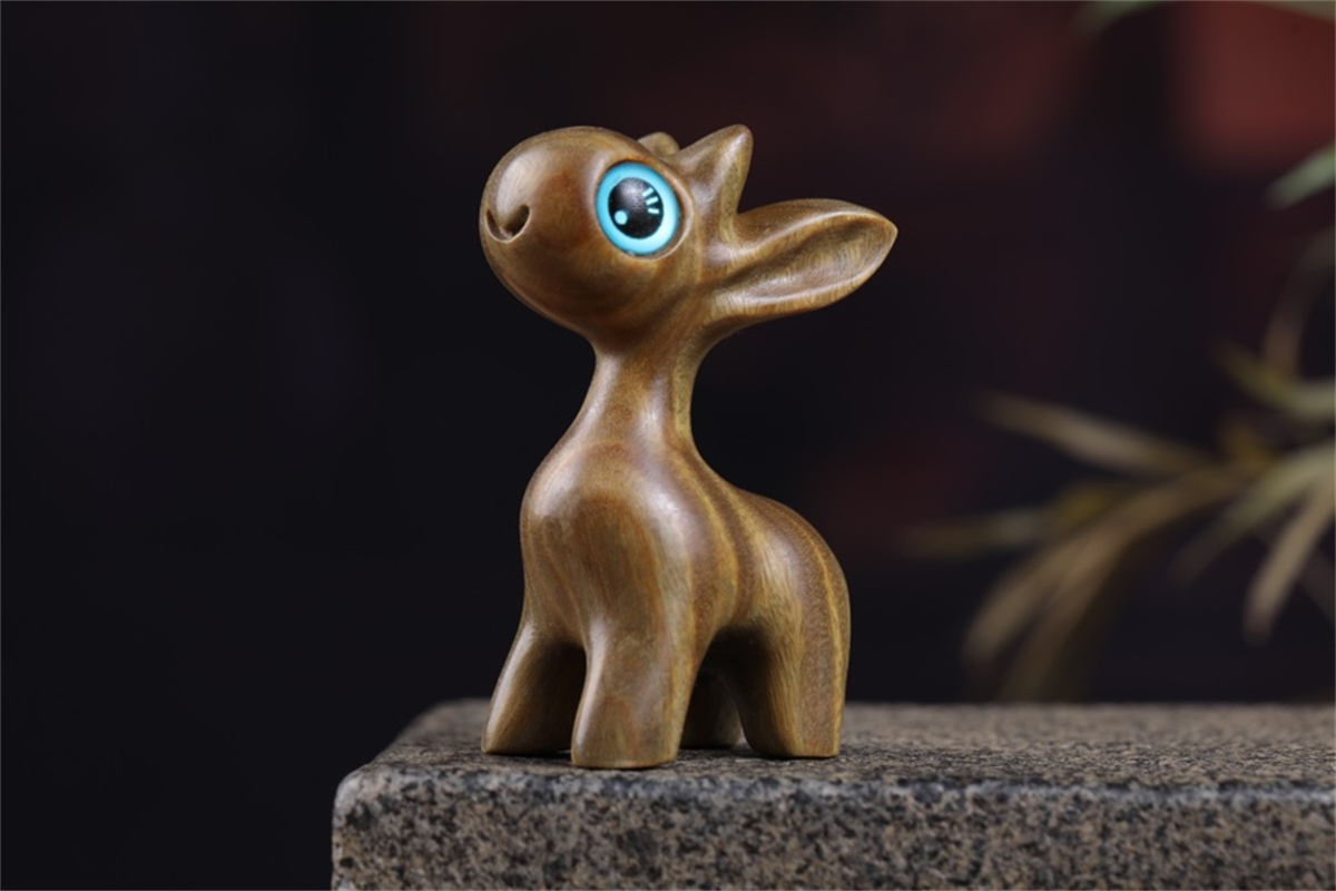 🦌Handmade Wood Carved Deer-EchoDecor