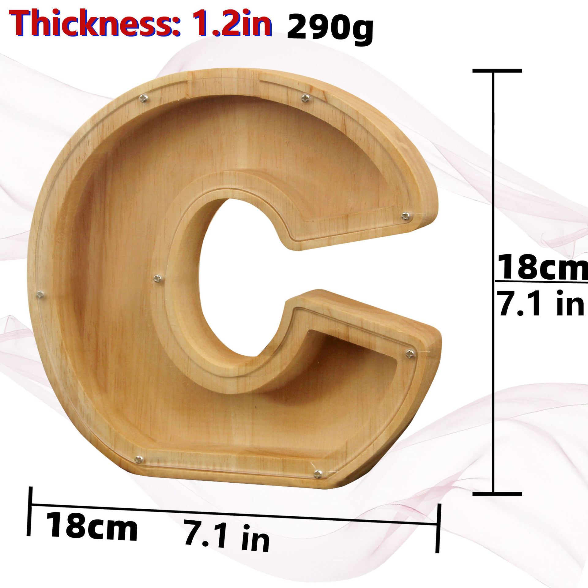 🔥 Last Day Promotion - Piggy Bank-Wood Gift For Kids-EchoDecor