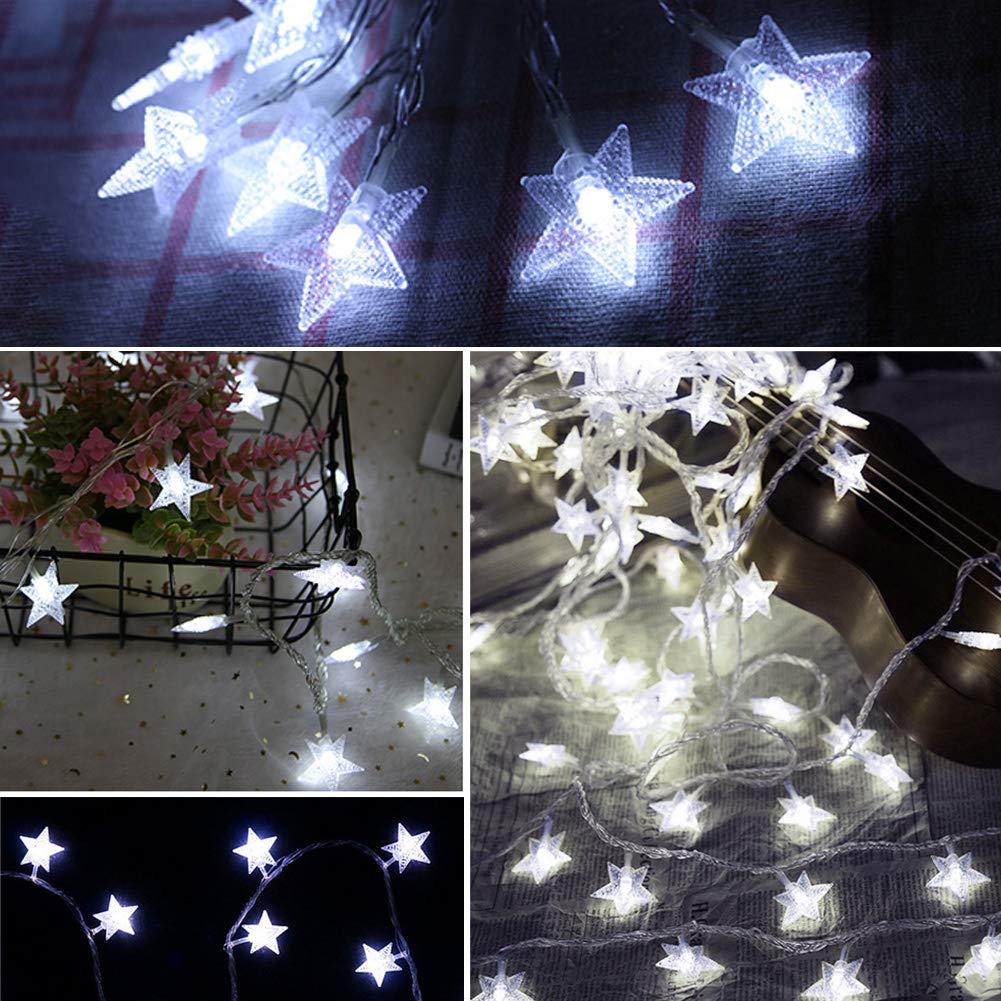 100 LED Star String Holiday Light-EchoDecor