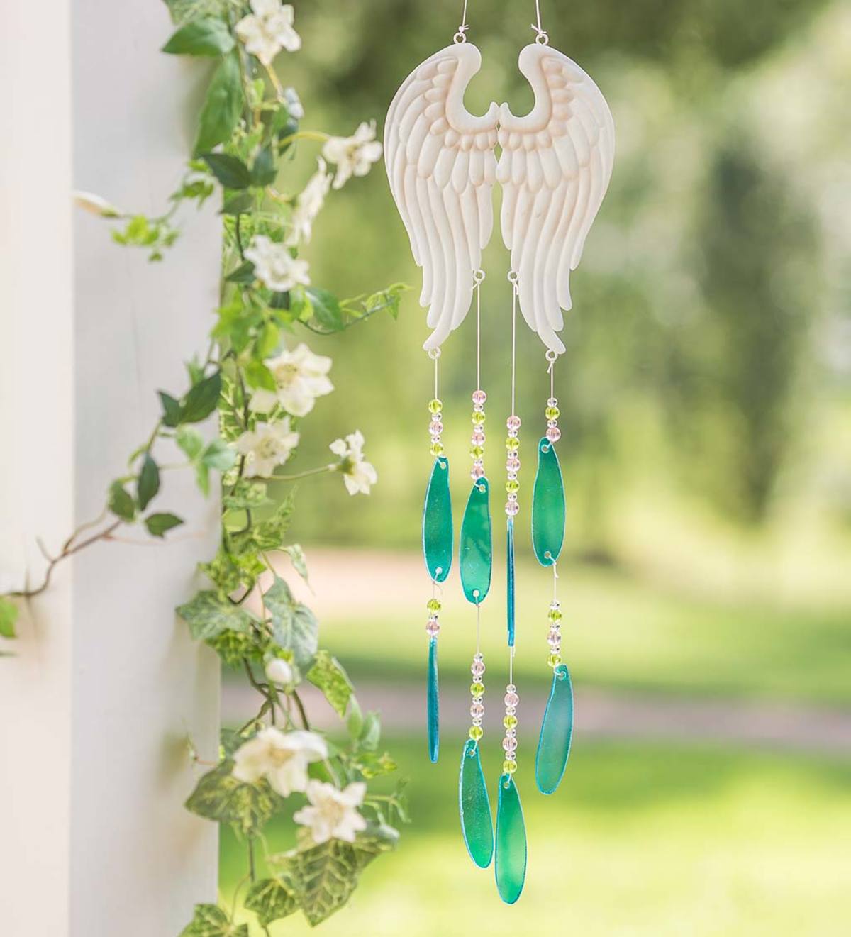 Angel Wings Wind Chime-EchoDecor
