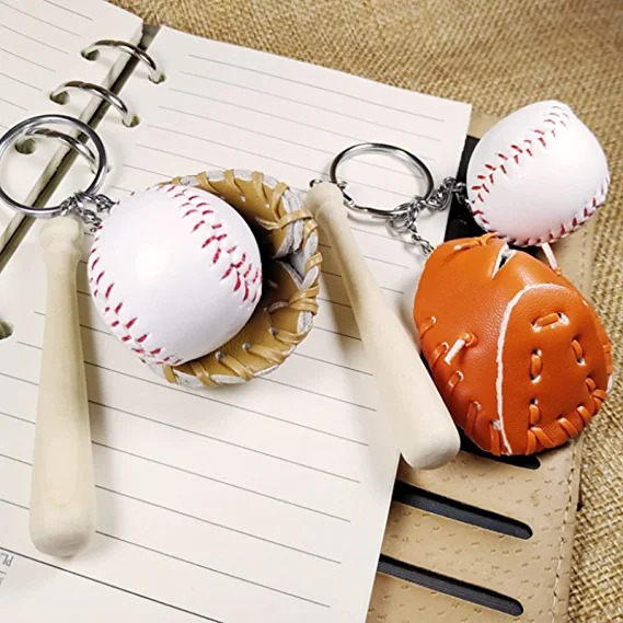 ⚾Mini Baseball Glove Set Charm Keychain-EchoDecor