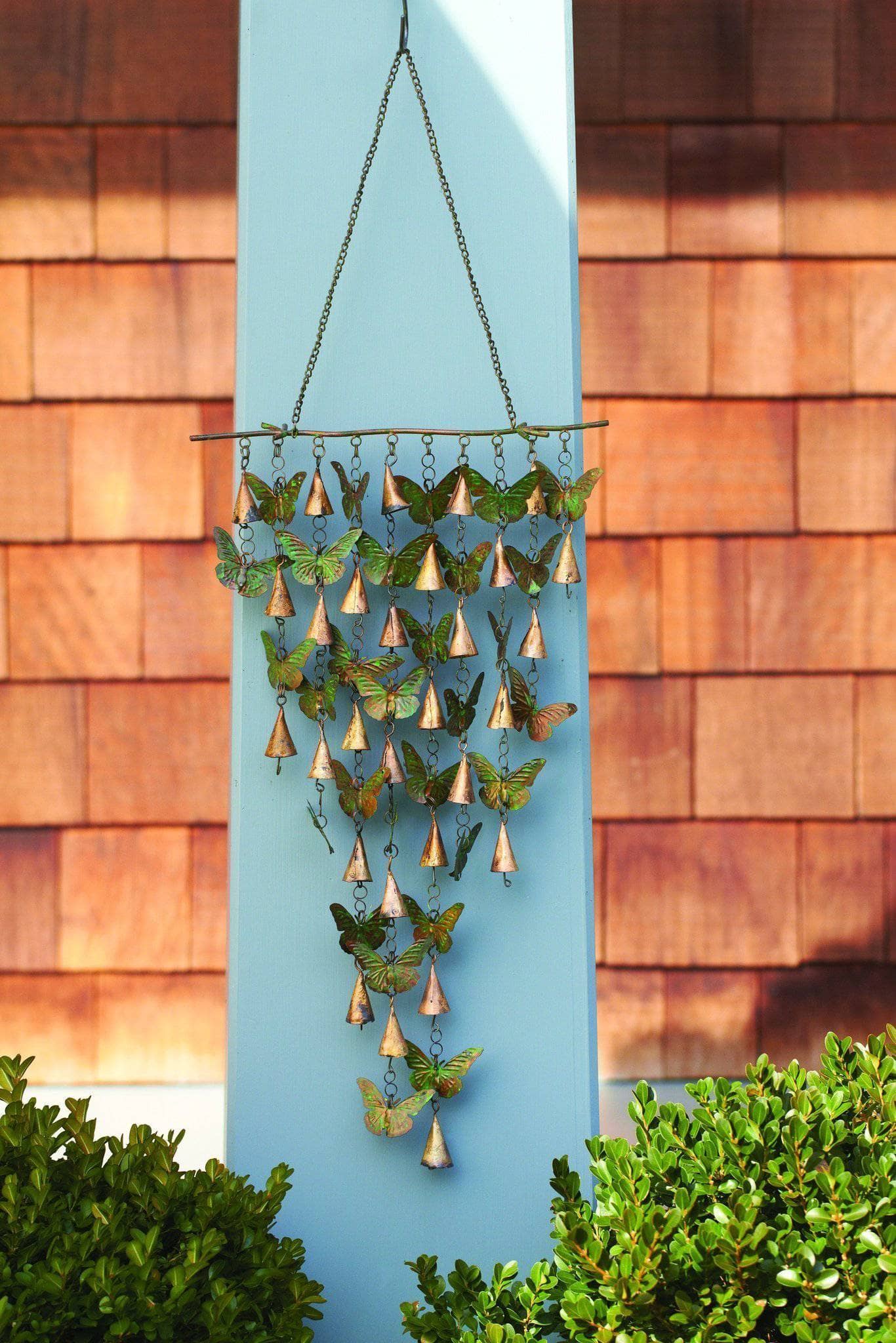 Shimmering Bells with Butterflies-Etcy Decor