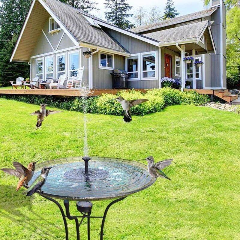 Powered Bird Fountain Kit-EchoDecor
