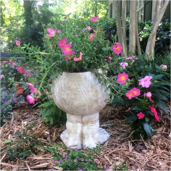 Mugglys Face Statue Planter - Happy New Year 50% OFF🎊-EchoDecor