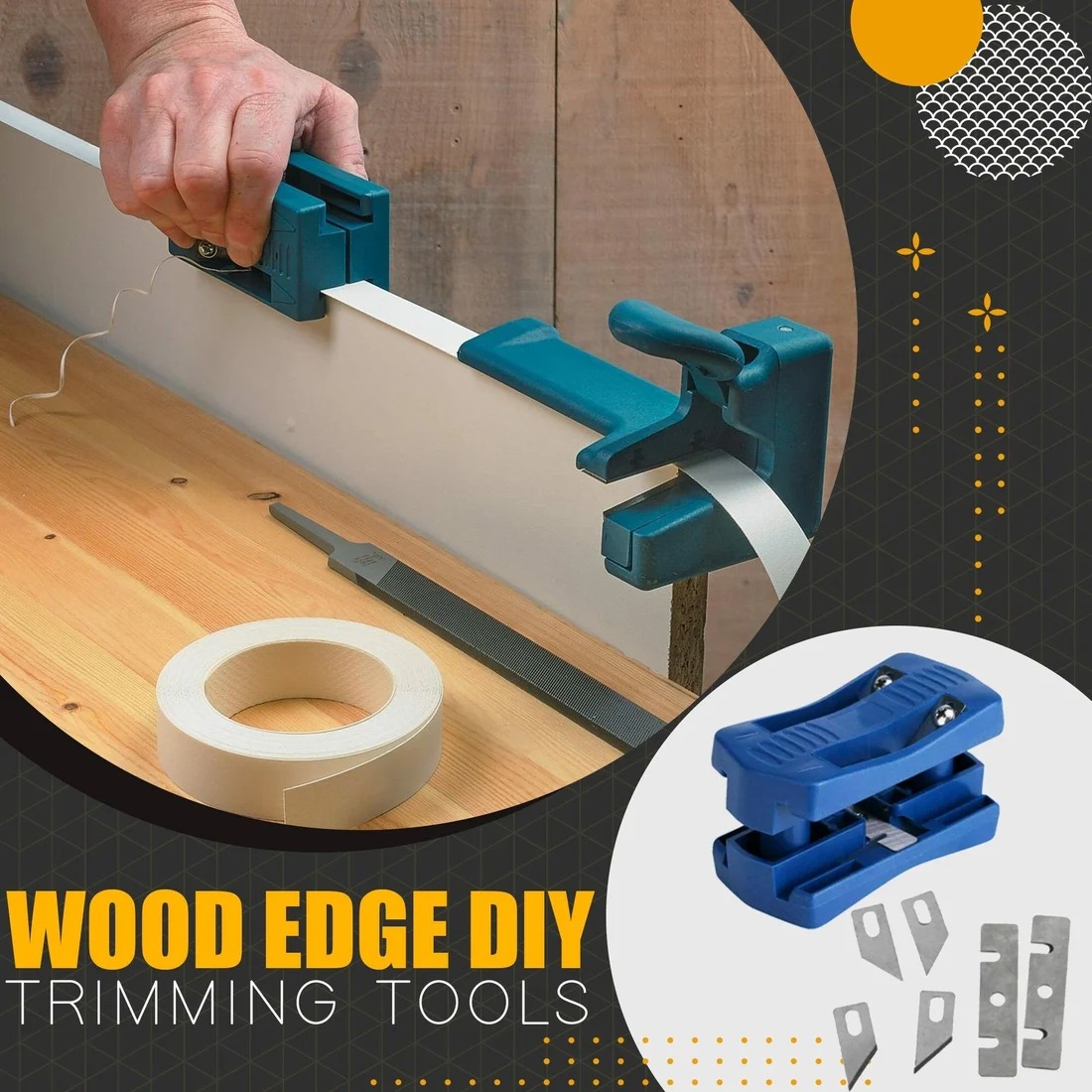 Wood Edge DIY Trimming Tools-EchoDecor
