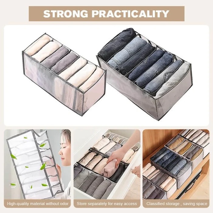 🔥 Last Day 50% OFF💞Wardrobe Clothes Organizer-EchoDecor